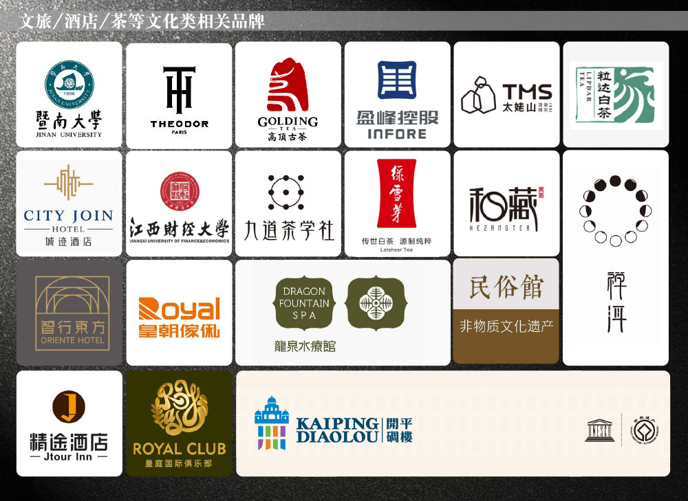文化旅游酒店品牌类logo案例